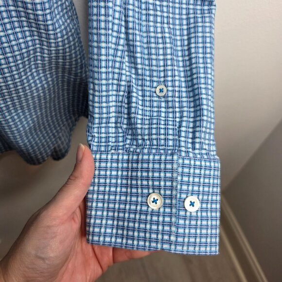 Bugatchi Dress Shirt Mens Small - Picture 4 of 7